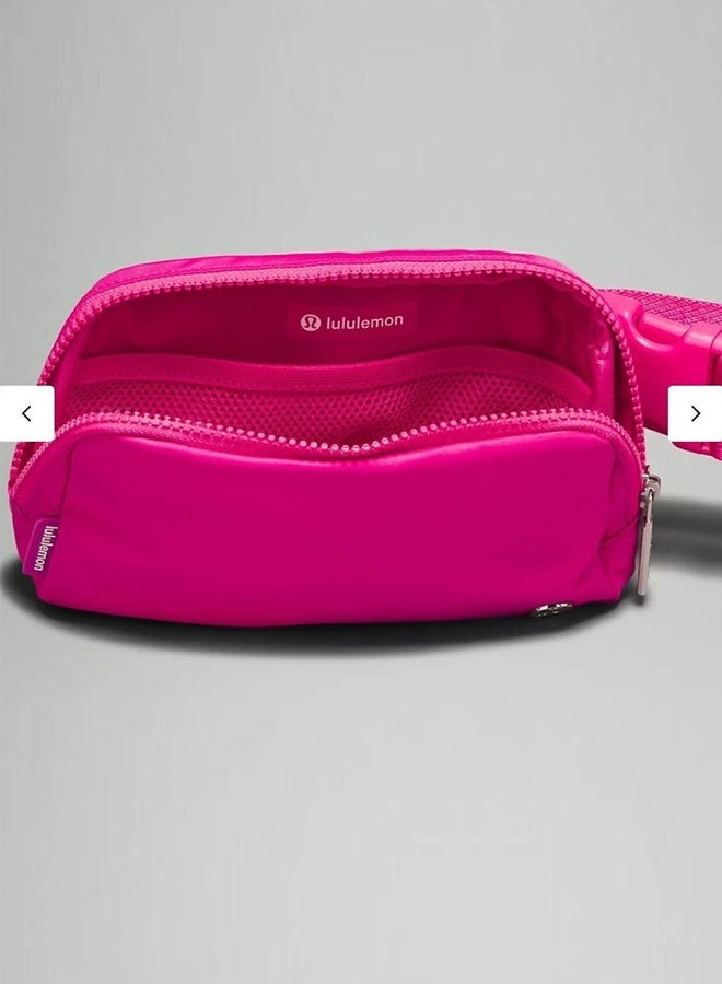 Lululemon Everywhere Belt Bag, Compact and Convenient Belly Bag with Zippered Pockets, Easy Access Exterior Pocket and Interior Essentials Pocket for On the Go Storage, Pink - Image 3