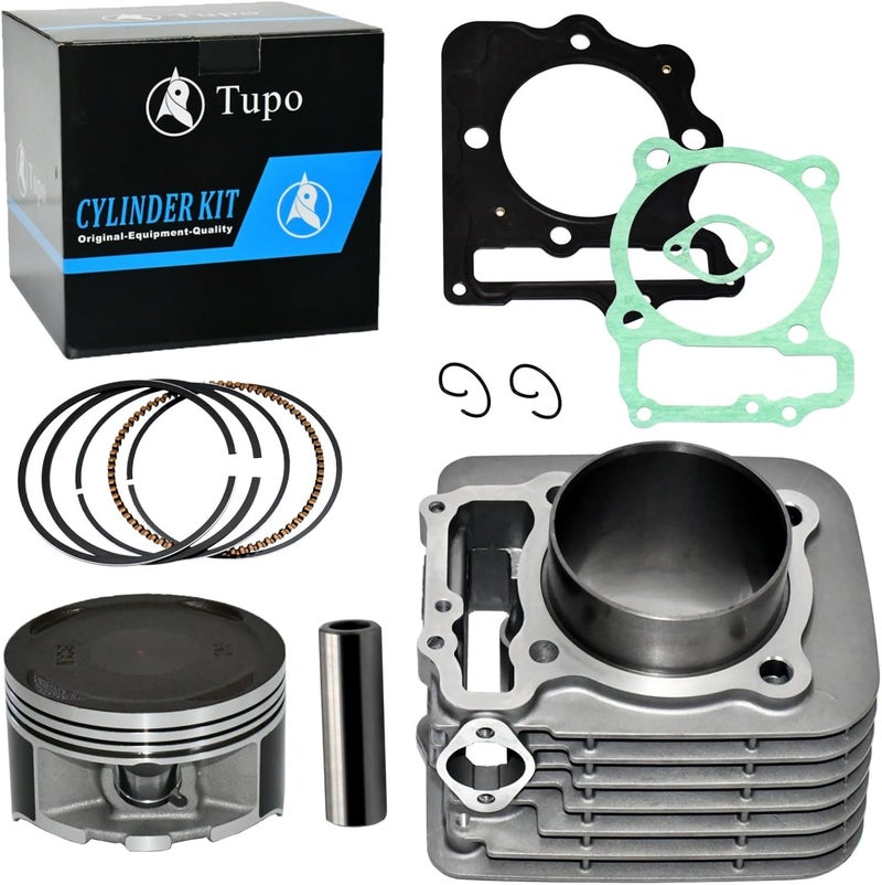 Tupo 397cc 85mm Cylinder Piston Ring Gasket Top End Rebuild Kit for Honda Sportrax 400 & XR400R - Image 1