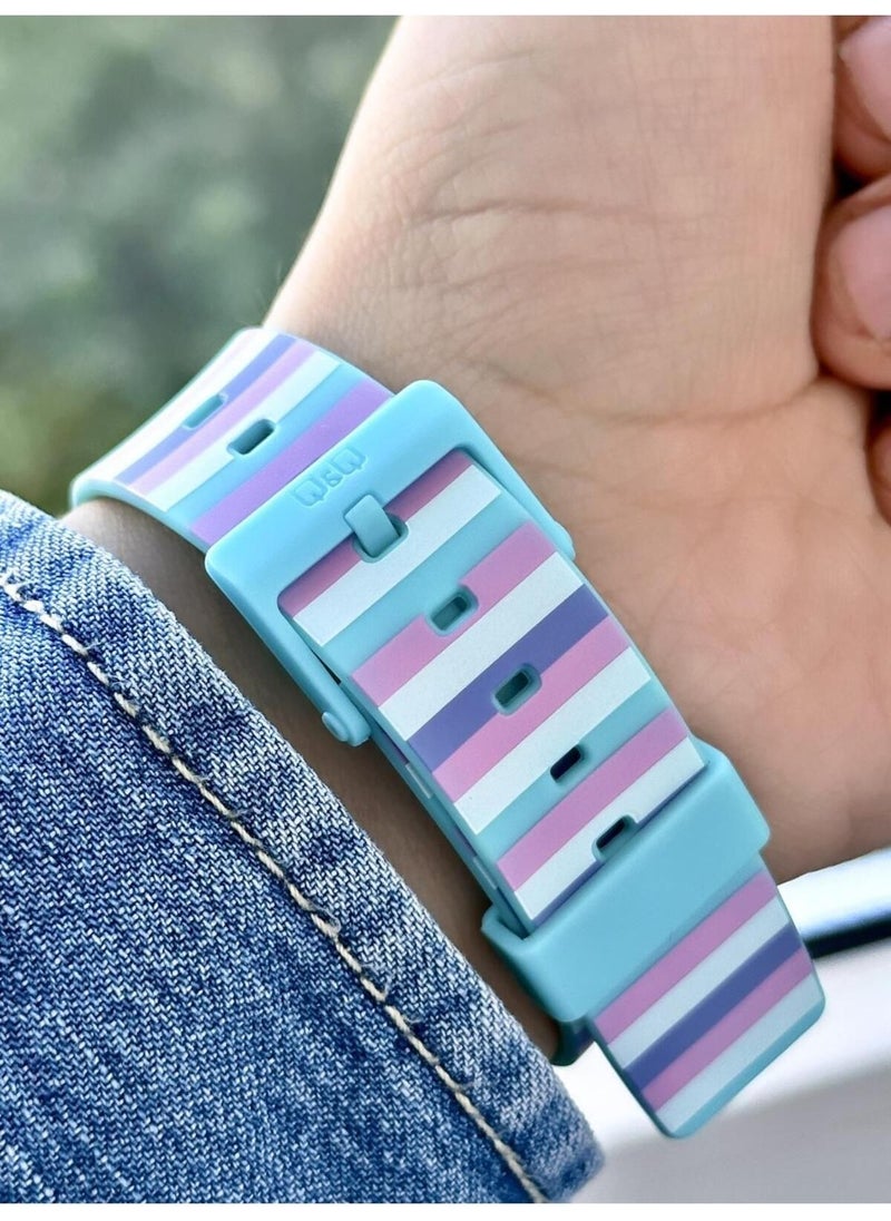 Q&Q - Women's Waterproof Plastic Band Wristwatch - Image 1