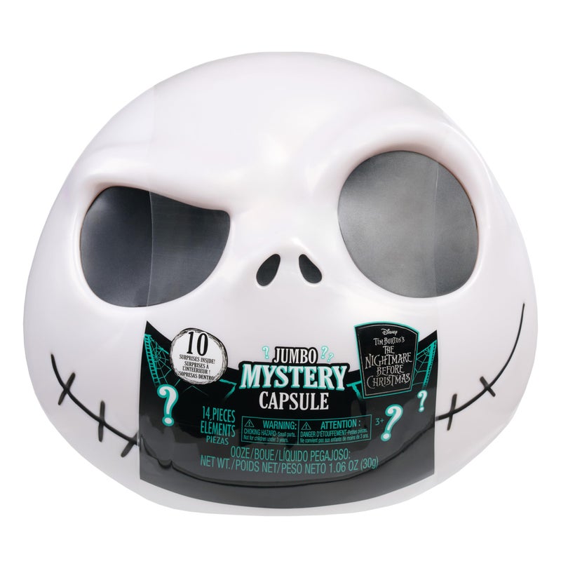 Just Play Disney Tim Burtons The Nightmare Before Christmas Jumbo Mystery Capsule 10 Surprises Inside Easter Basket Stuffers by Just Play - Image 3