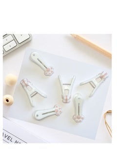SYOSI SYOSI Plastic Clothespins Laundry Clothes Pins Traceless Clothes Pegs, Bag Clips, Food Package Clip, with Cute Cat Claw Pattern for Hanging Clothes, Traceless Clothes Pegs Snack Bags Clips 24 Pack  - Image 4