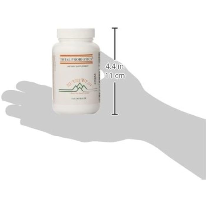 nutri-west Total Probiotics 120 Capsules, 2.4 Ounce - Image 5