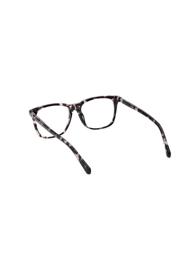 GUESS Gu5223 Square Acetate Frames For Unisex Size 52, Coloured Havana - Image 3