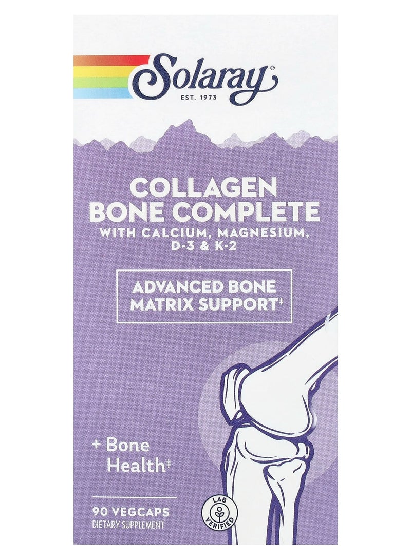 سولاري سولاراي كولاجين كومبليت للعظام مع كالسيوم مغنيسيوم و فيتامين د,ك 90 كبسولة - Image 1
