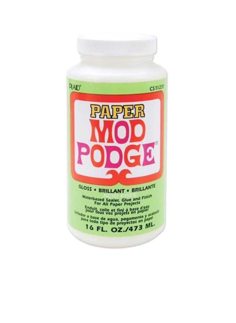 Mod Podge Mod Podge Paper Gloss Finish 16oz  - Image 3