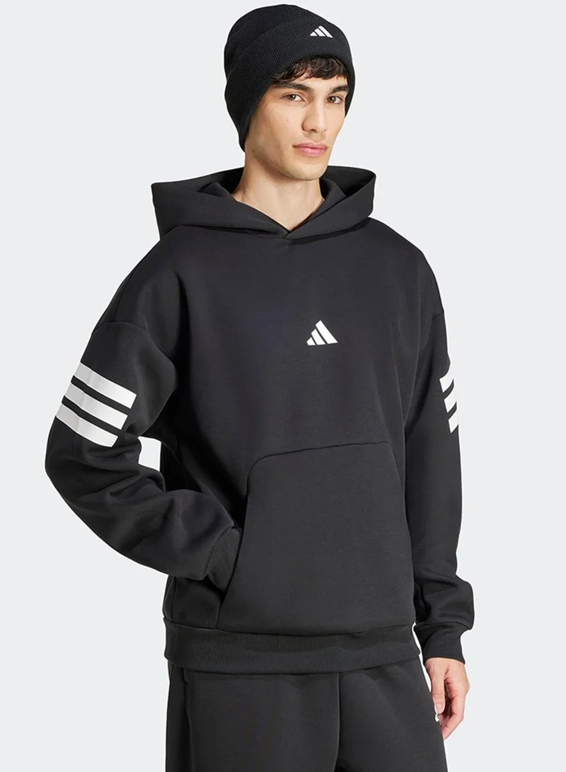 Adidas Future Icons Three Stripes Hoodie