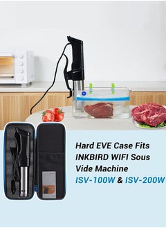 INKBIRD INKBIRD ISV-100W Sous Vide Machine with Protective Storage Case for Chef Gifts WiFi Precision Cooker Immersion Circulator Temperature Time and Touch Control Sous Vide Cooker 1000 Watts  - Image 4