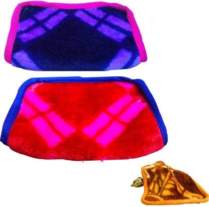 krishnagallery krishnagallery KRISHNAGALLERY1 Laddu Gopal Kanha ji Winter Blanket Set Pack of 2 Kanha ji Dress Size 0 to 5 No 