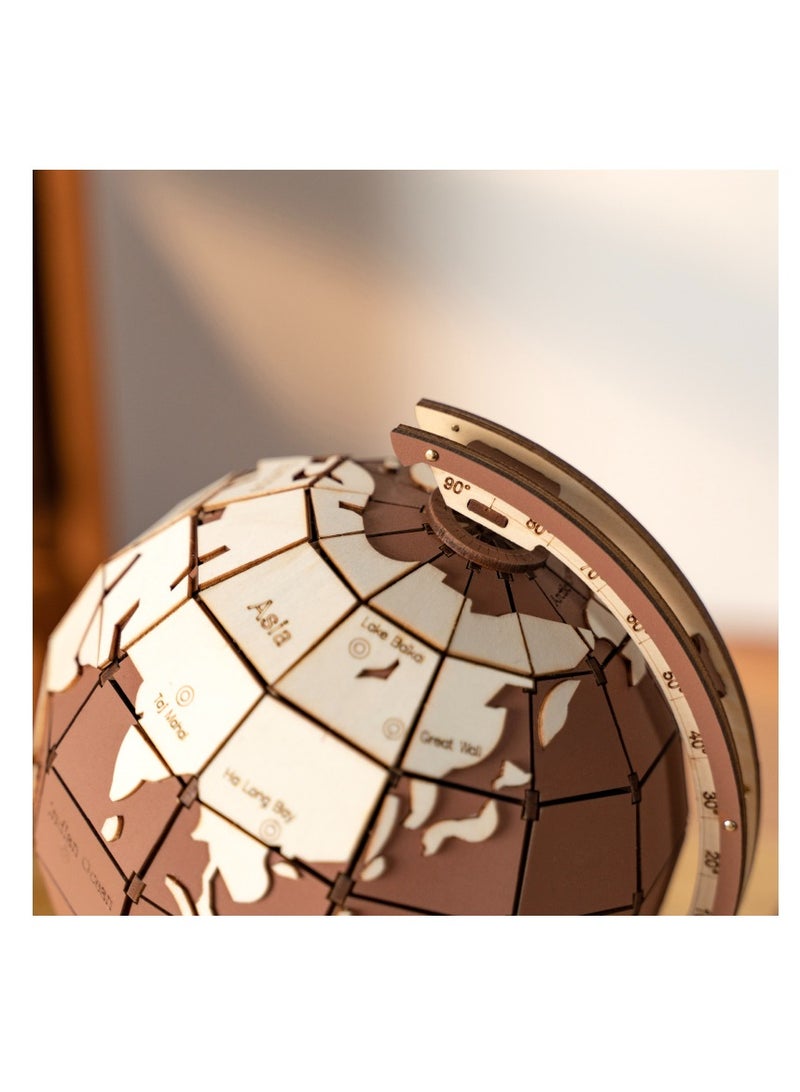 Robotime Rolife Global Wonders 3D Wooden Puzzle TGM01 Decorative DIY Crafts/Birthday Gifts/Home Decor For Girls&Boys Teens&Adults - Image 3