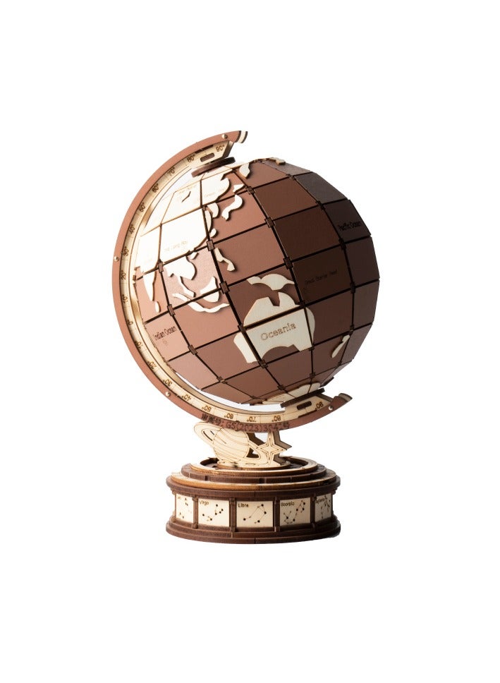 Robotime Rolife Global Wonders 3D Wooden Puzzle TGM01 Decorative DIY Crafts/Birthday Gifts/Home Decor For Girls&Boys Teens&Adults - Image 1