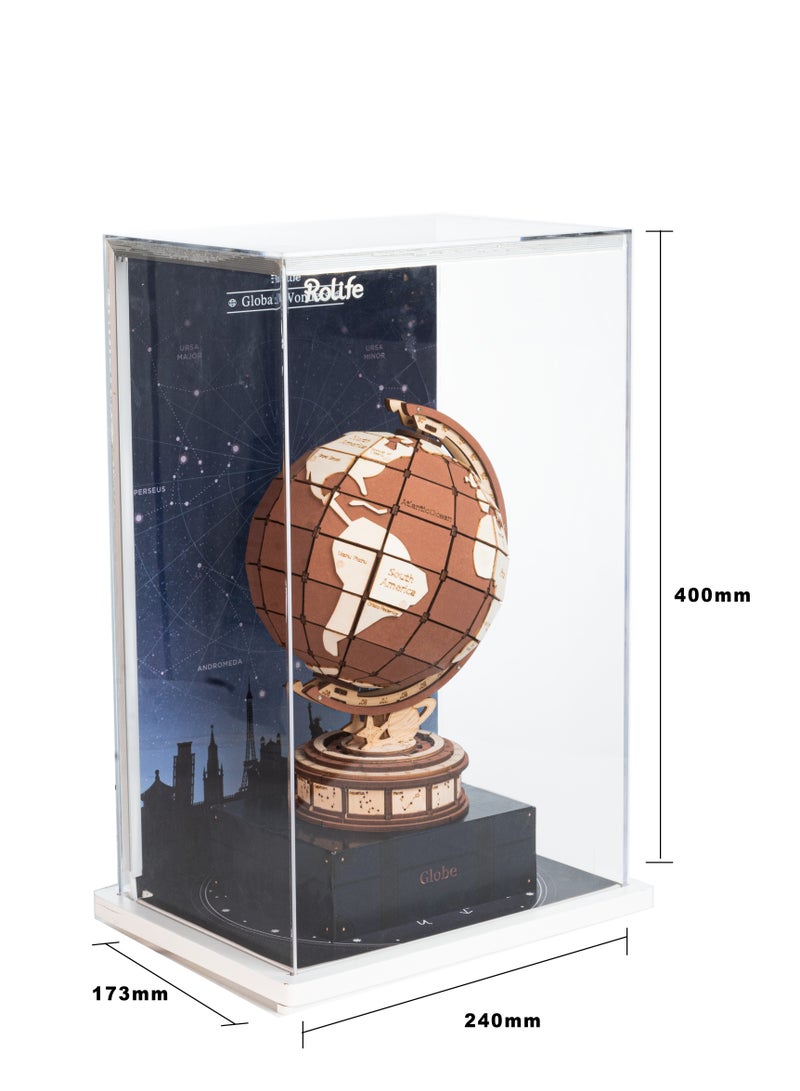 Robotime Rolife Global Wonders 3D Wooden Puzzle TGM01 Decorative DIY Crafts/Birthday Gifts/Home Decor For Girls&Boys Teens&Adults - Image 2