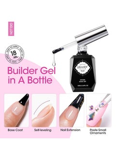 Builder Nail Gel With Gel Top Coat Base Coat, 3 Pcs 18Ml Top Coat Gel Nail Polish Set, Soak Off Hard Builder Gel In A Bottle For Nail Extension Strengthen Manicure Salon At Home - pzsku/Z5A968E43B79E9BB805F5Z/45/_/1733729840/798ab891-9c1c-43f0-b93b-667223d9f957