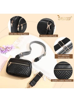 JASGOOD Crossbody Bags For Women, Leather Shoulder Purse And Handbags With Adjustable Strap  - Image 5