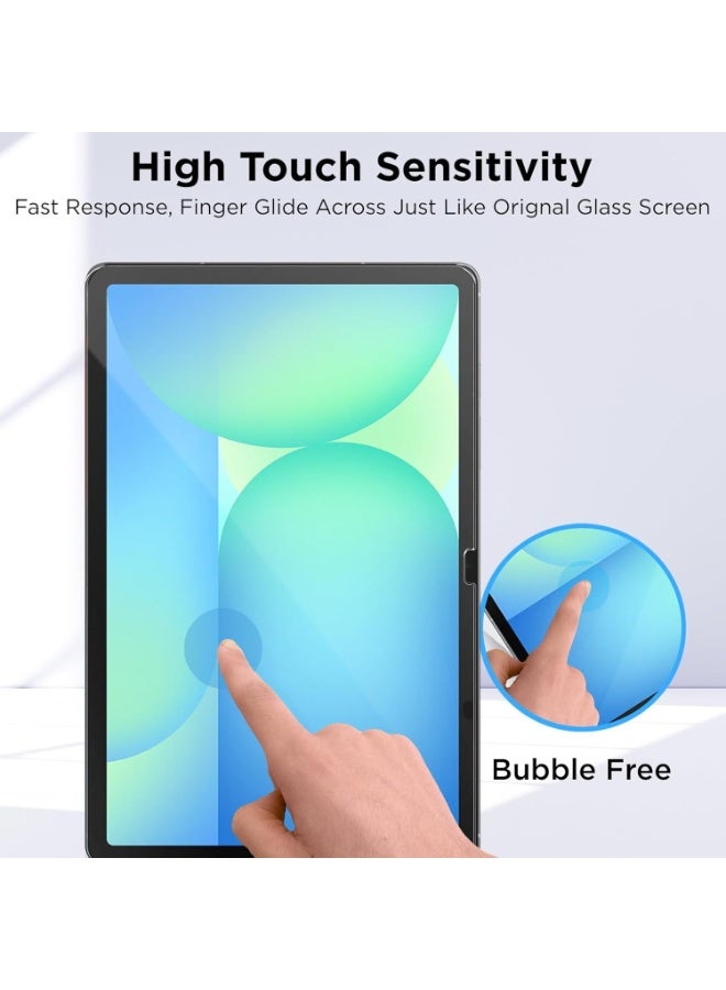 واقي شاشة زجاجي مقوى لجهاز سامسونج جالاكسي تاب S10 لايت - Image 3