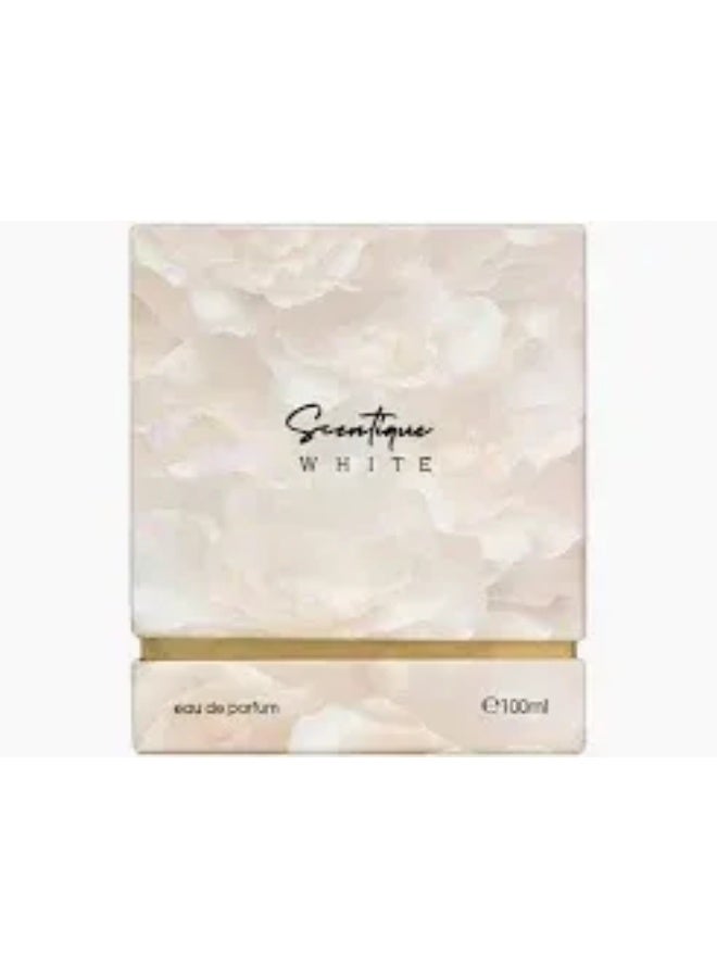 Ahmed Al Maghribi Scentique White Eau de Parfum 100ml | Long-Lasting Unisex Perfume | Floral Woody Musk Fragrance - Image 2