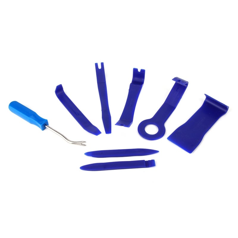 Trim Removal Tool Universal Application For Most Makes And Models Of Car Boats - High Quality ABS Interior Disassembly Pry Tool For Automotive Trim Door Panels Dashboard Decors - Blue - Image 5