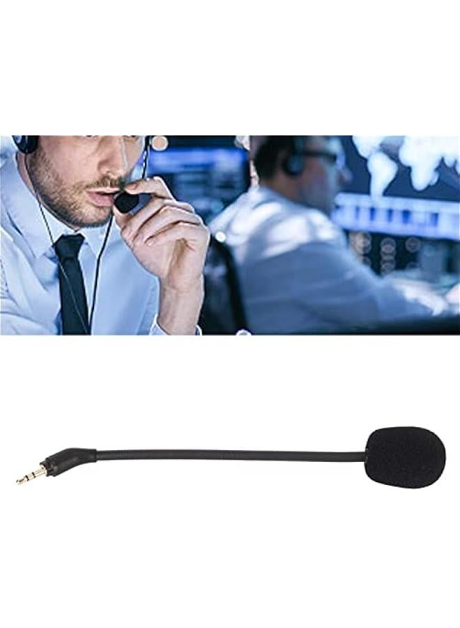 Game Mic Replacement for Logitech Astro, 2.5mm Detachable Plug and Play Microphone for Gaming Headsets, Noise Cancelling Design Rotatable Bendable Boom Microphone - Image 5