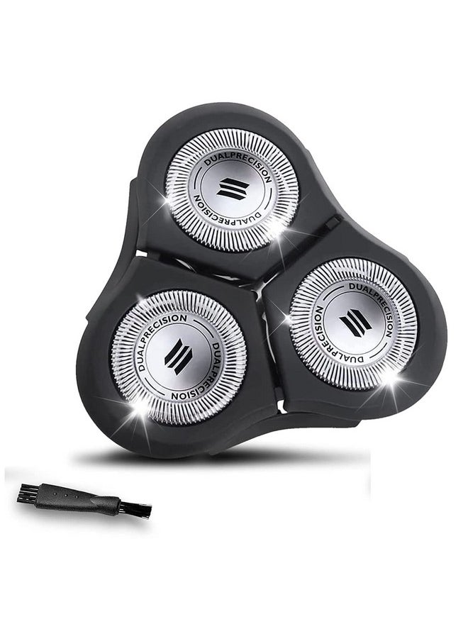 JIANCENGYU - Rq11 Replacement Heads Compatible With Philips Norelco 1150X Replacement Heads For Norelco Sensotouch Replacement Blades For Philips Series Sensotouch 2D 1150X 1160X 1180X Shaver Upgraded Rq11 Heads - Image 1