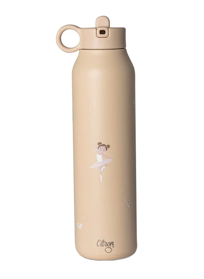 سترون Water Bottle - Vacuum Insulated Stainless Steel Water Bottle 500Ml - Ballerina
