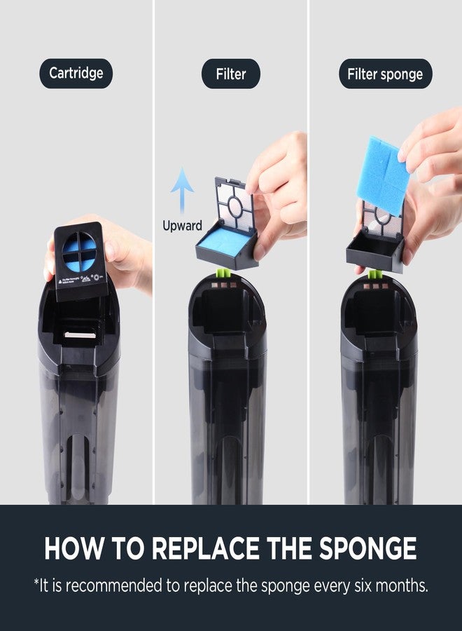 EUREKA مكنسة كهربائية لاسلكية EUREKA NEW400 للسوائل والجاف مع فرشاة أسطوانية متخصصة 1+ فلاتر 2 - Image 3