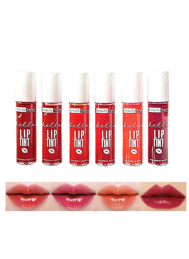 Beauty Treats - Lip Tint 6 Pcs * Beauty Talk La * - Image 1