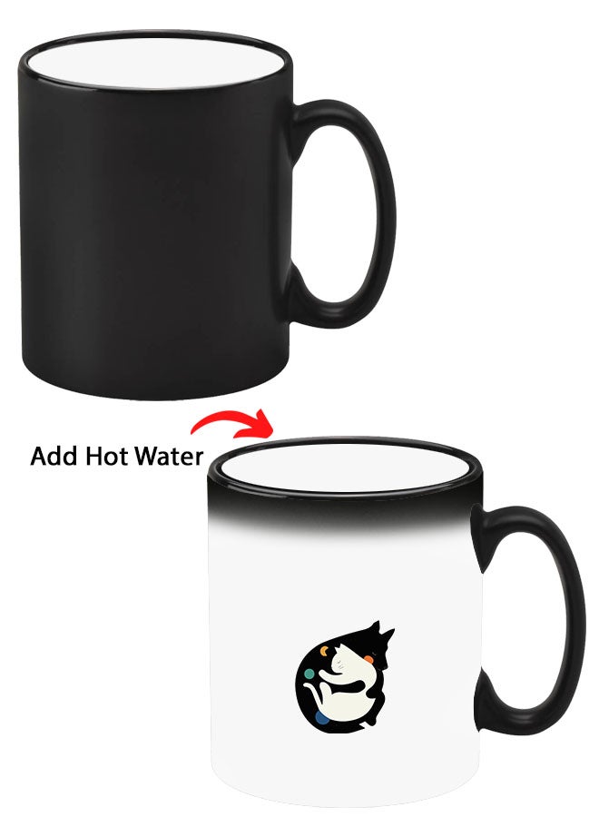 Theodor Colour Changing Heat Sensitive Magic Mug Add Hot Tea or Coffee More Hugs For Home Office Gift Kids Men Women - Image 1