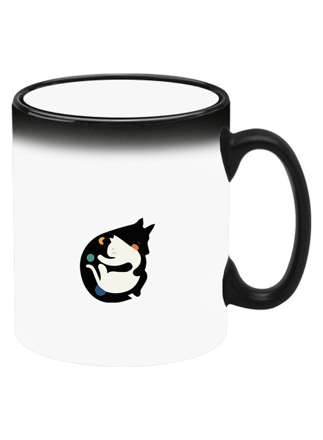 Theodor Colour Changing Heat Sensitive Magic Mug Add Hot Tea or Coffee More Hugs For Home Office Gift Kids Men Women - Image 2