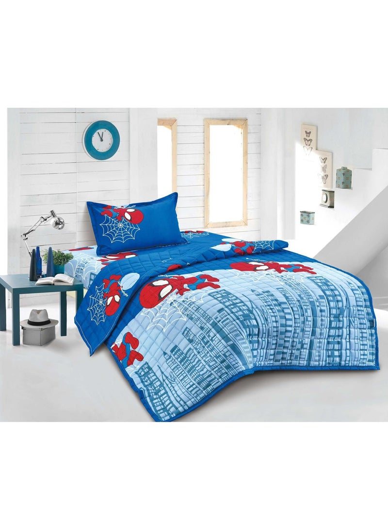 مينج لي طقم لحاف سرير مضغوط مكون من 3 قطع رسوم اطفال - Image 1