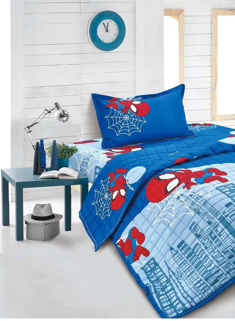 مينج لي طقم لحاف سرير مضغوط مكون من 3 قطع رسوم اطفال - Image 2