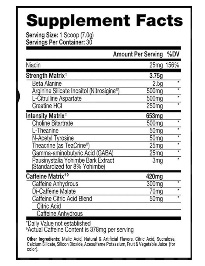 ProSupps Mr. Hyde Xtreme Pre-Workout - Bluerazz - (220g) - Image 2