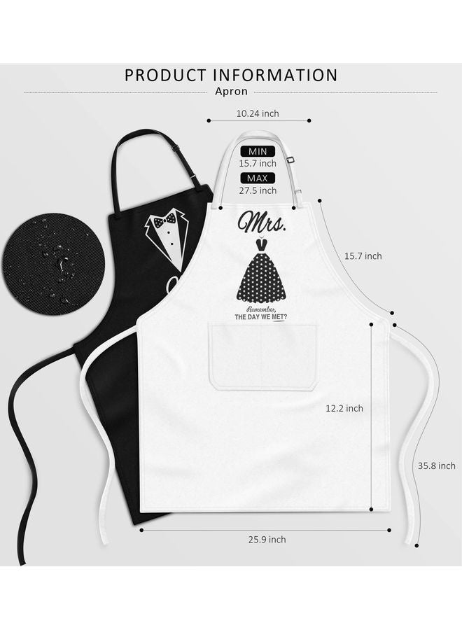 هومستر السيد والسيدة أبرنز لهدايا الأزواج -الذكرى السنوية، دش الزفاف، الزفاف، الخطوبة، هدايا الأزواج، مجموعة هدايا المطبخ - Image 2