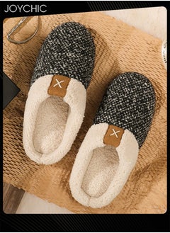 Joychic Autumn and Winter Warm Non-slip Bedroom Slipper for Women and Men Indoor Outdoor Windproof  - Image 3