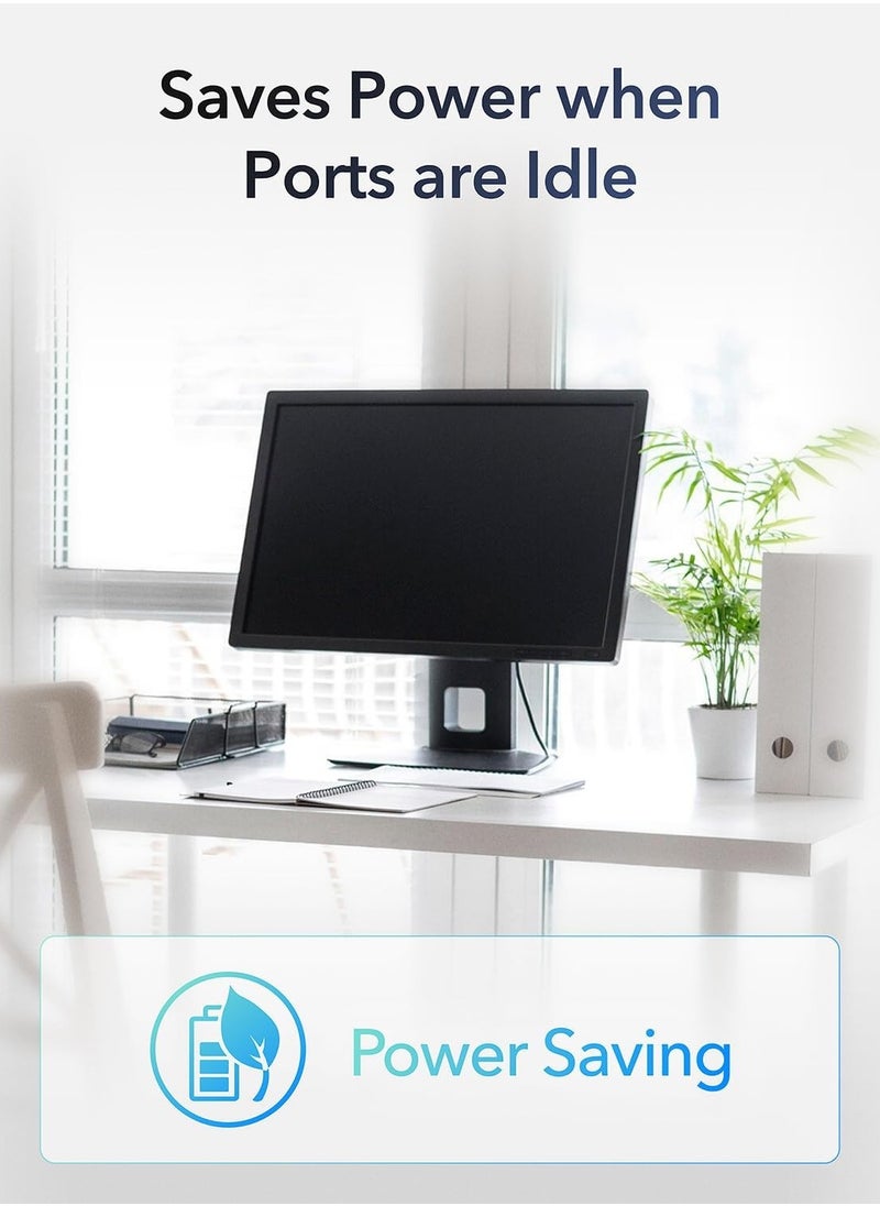 cudy - Cudy GS108 8 Port Gigabit Unmanaged Ethernet Network Switch , Ethernet Splitter Plug & Play Fanless Metal Design - Image 1