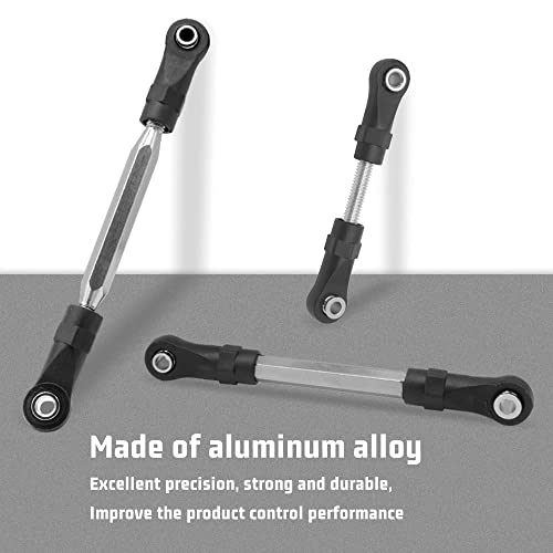 OGUNKE OGRC 7PCS Adjustable Turnbuckles Link with Rod Ends Set for 1/10 Traxxas Slash 4X4/Traxxas Slash 2WD RC Truck Upgrade Parts - Image 3
