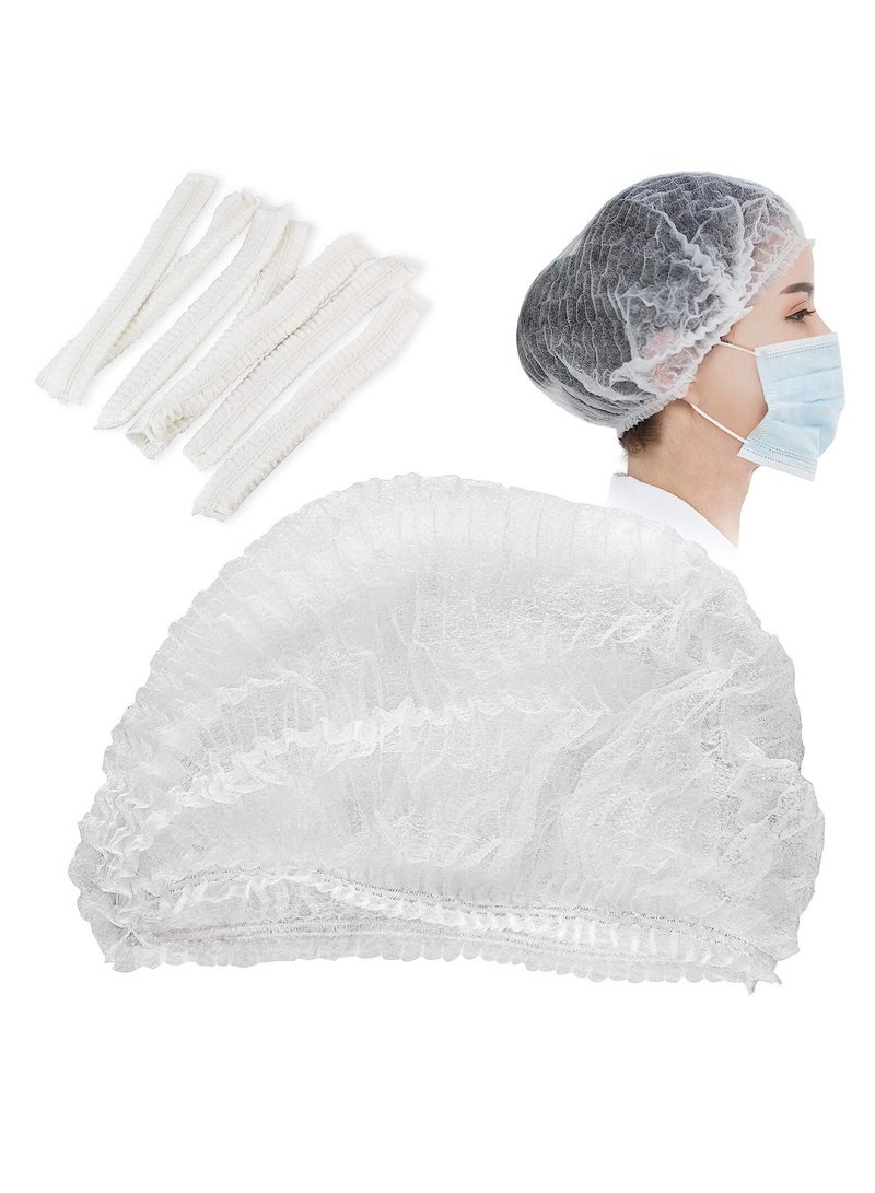 Libra 200 Pack Disposable Bouffant Cap, Latex Free Head Cover for Food Service, Cooking and Salon - Image 1