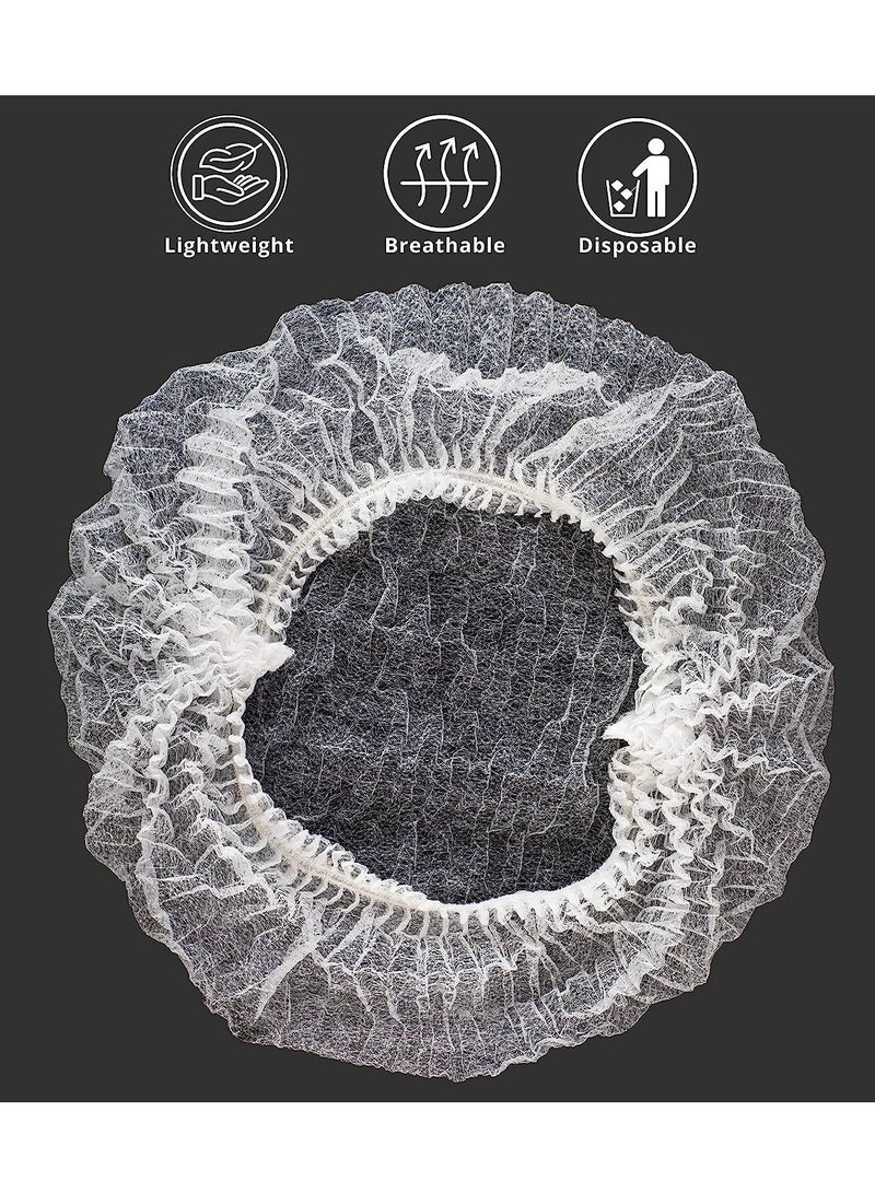 Libra 200 Pack Disposable Bouffant Cap, Latex Free Head Cover for Food Service, Cooking and Salon - Image 3