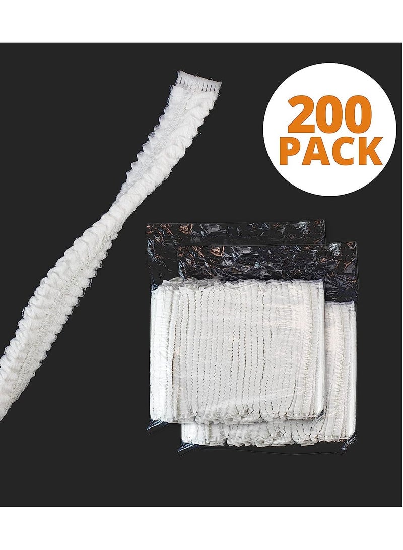 Libra 200 Pack Disposable Bouffant Cap, Latex Free Head Cover for Food Service, Cooking and Salon - Image 2