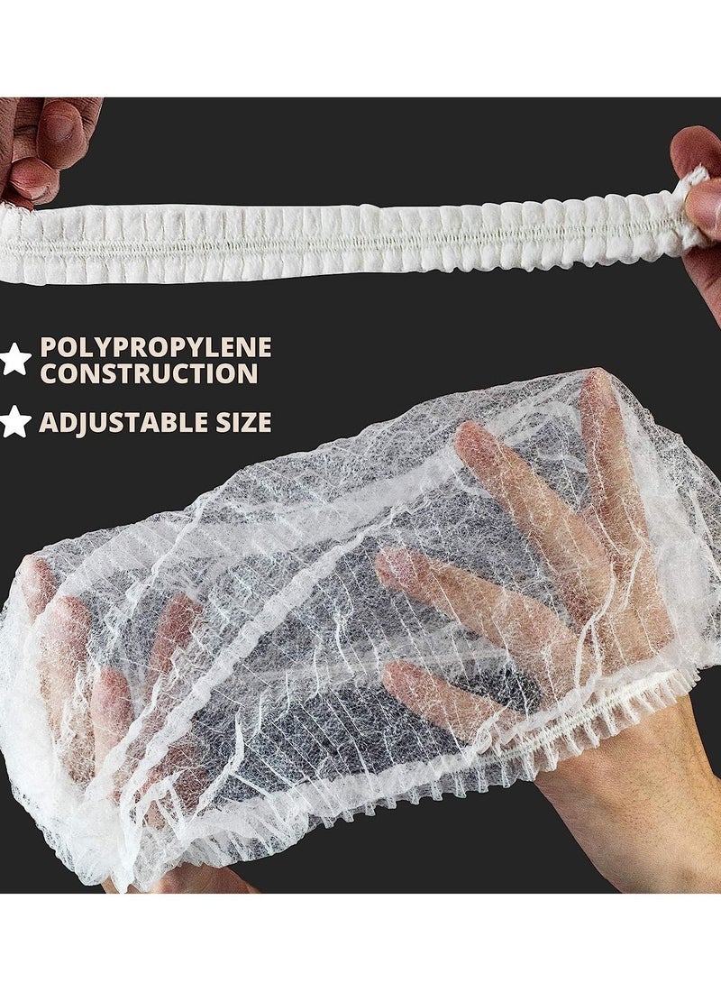 Libra 200 Pack Disposable Bouffant Cap, Latex Free Head Cover for Food Service, Cooking and Salon - Image 4