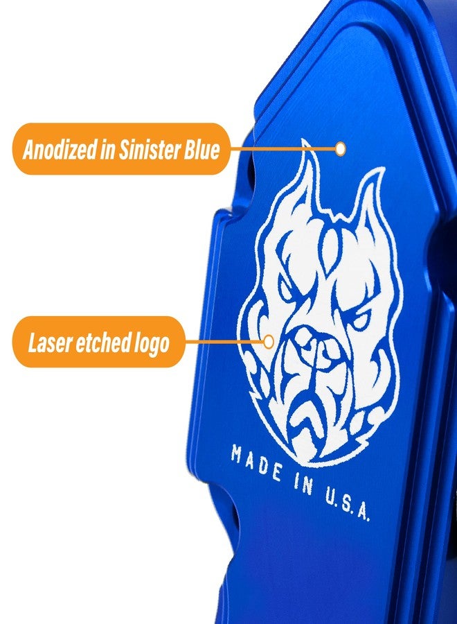 Sinister Diesel طقم زنبركات زرقاء من Sinister Diesel مع غطاء زنبركي مصنوع من الألمنيوم - طقم منظم وقود - طقم زنبركات زرقاء لمحرك فورد باورستروك 6.0 لتر - تركيب سريع لسيارات فورد باورستروك 6.0 لتر موديلات 2003-2007 - Image 4