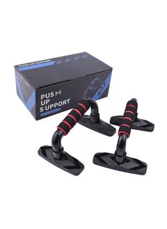 Red with non-slip mat push-ups (color boxed)