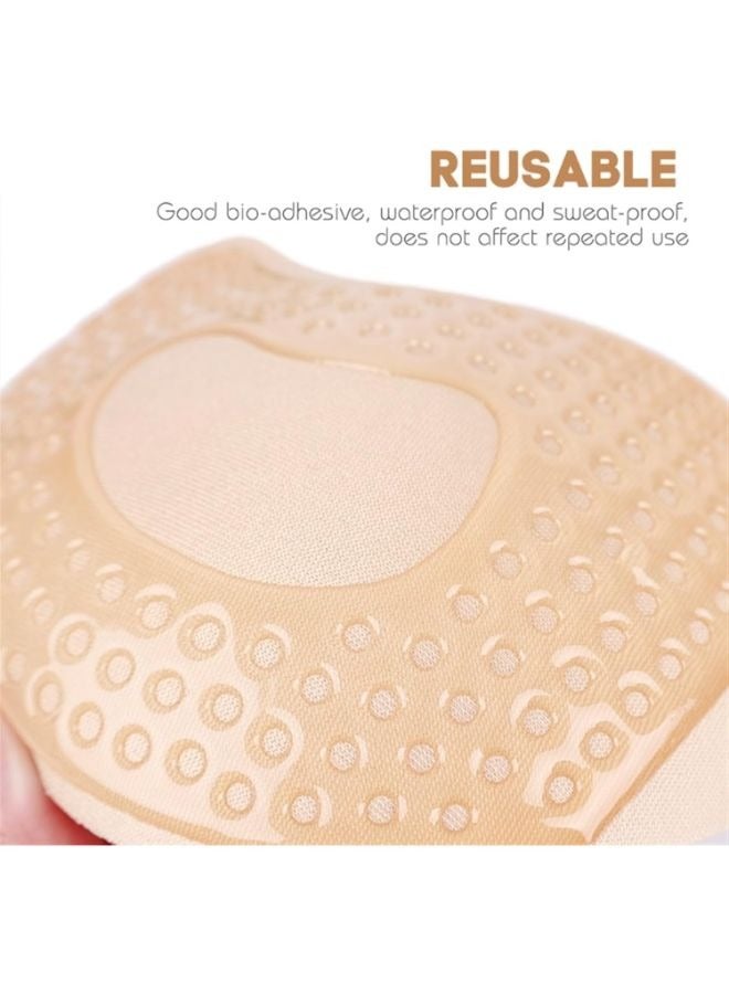 Strapless Push Up Self Adhesive Silicone Bust Front Closure Invisible Bra - Image 3