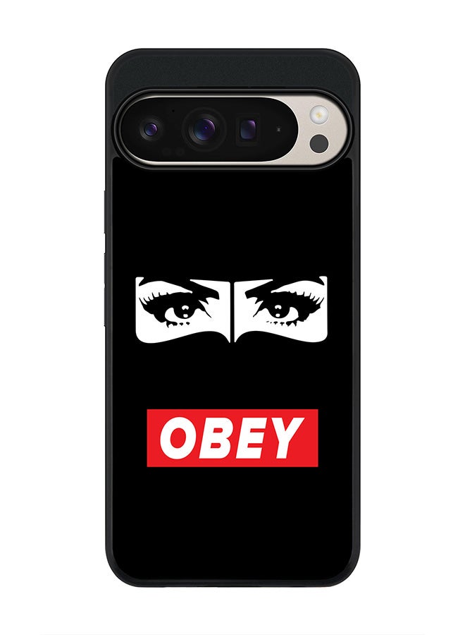 Stylizedd For Google Pixel 9 Pro XL Case,Slim fit Camera Protection, Shockproof Thin Phone cover - Obey Habibti - Image 1