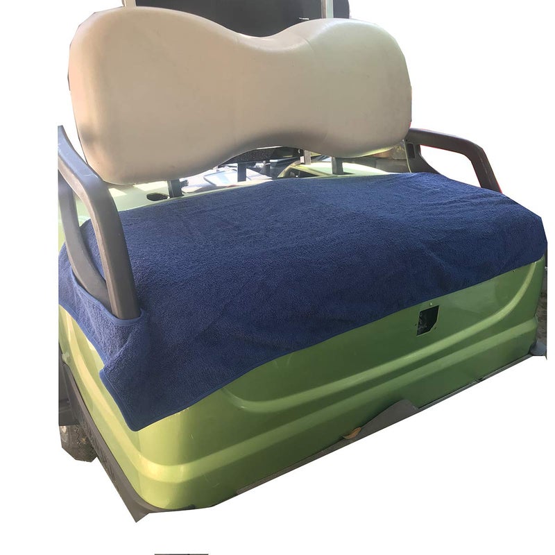 DrAcces Golf Cart Seat Cover Blue Seat Blanket Fit All Carts