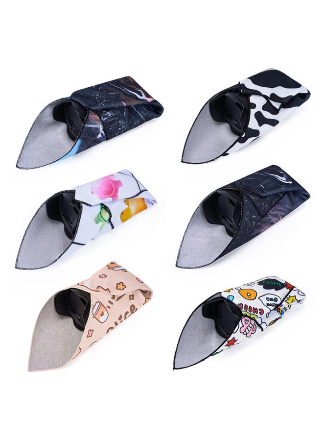 Hundred Patch Cloth Camera Liner Bag Magic Folding Cloth Micro Single SLR Lens Wrapping Cloth Bag Storage Protection Cosmetic Bag-Colour:Cartoon Animation-Size:35cm*35cm  - Image 3