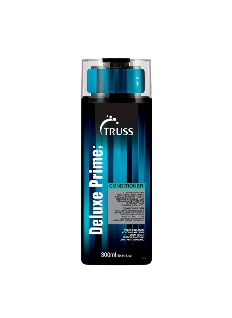 Truss TRUSS Deluxe Prime Conditioner  Deep Conditioning Treatment Hair Repair  Hair Softener with an Anti Fading Action  Seal Cuticles  Reduce Damage Caused by Chemical Treatments 1014oz 