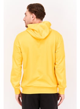 SKECHERS Men Sportswear Fit Long Sleeve Training Sweatshirts, Golden Yellow  - Image 3