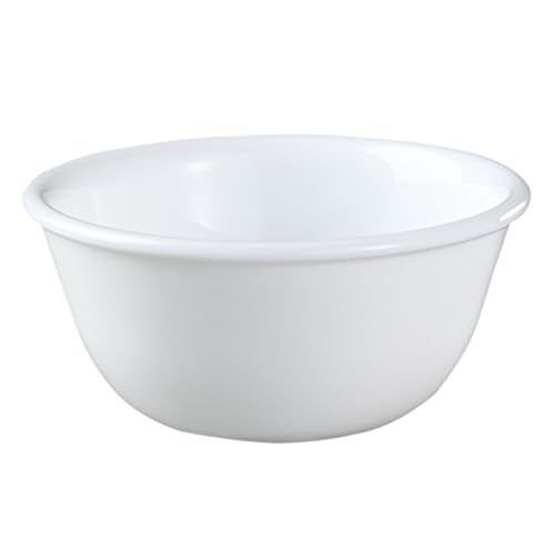 Corelle وعاء رامكين من زجاج كوريل فيتريل شتوي فروس، عبوة من 6، أبيض - Image 4