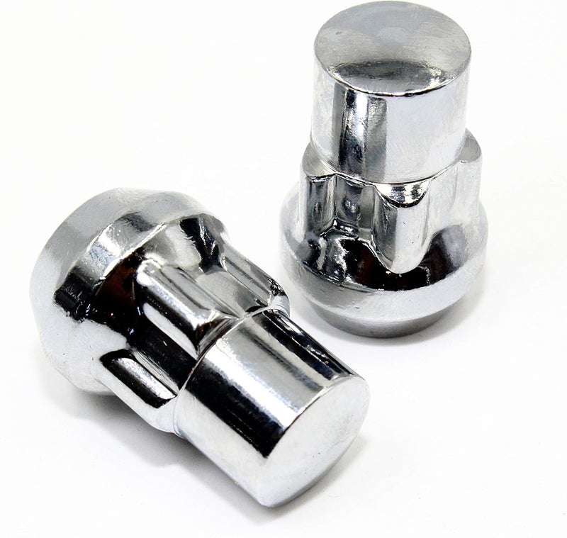 Veritek Performance Chrome Acorn Bulge Tuner Wheel Locks - Image 2
