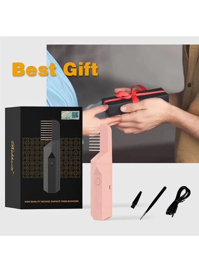 بخور مبخرة كهربائية فاخرة قابلة لإعادة الشحن - Image 4