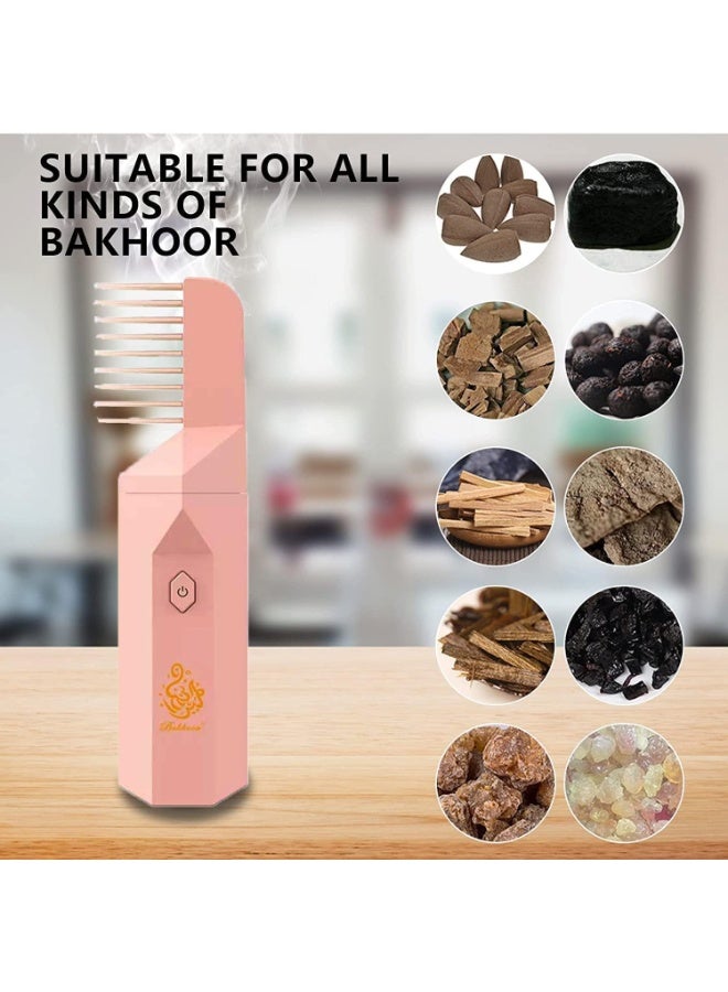 بخور مبخرة كهربائية فاخرة قابلة لإعادة الشحن - Image 3